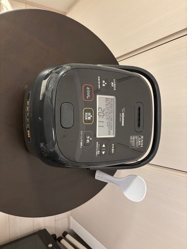 象印マホービン 炊飯器 5.5合 極め炊き 豪熱大火力 圧力IHタイプ 日本製 お手入れ点数2点 ブラック NW-CB10-BA