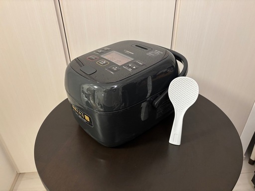 象印マホービン 炊飯器 5.5合 極め炊き 豪熱大火力 圧力IHタイプ 日本製 お手入れ点数2点 ブラック NW-CB10-BA