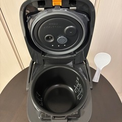 象印マホービン 炊飯器 5.5合 極め炊き 豪熱大火力 圧力IHタイプ 日本製 お手入れ点数2点 ブラック NW-CB10-BAの画像