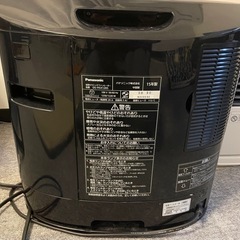 Panasonic加湿セラミックヒーターの画像