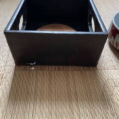 🇯🇵 木箱と陶器碗のセット（ヴィンテージ）– ¥2,500（交渉可）の画像