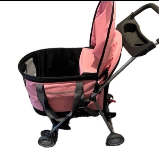 犬用 PETCOMER キャリーバッグ ベビーカー 小型犬 ペットバギー　多頭　ペット