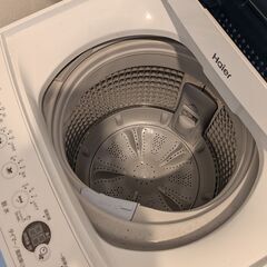 ハイアール洗濯機　5.5kg　JW-C55D　平日の夕方以降がありがたいですの画像