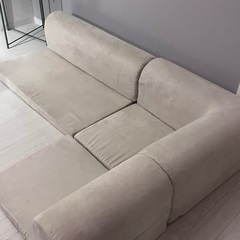 L字ローソファ　組み替え可能の画像