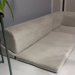 L字ローソファ　組み替え可能の画像