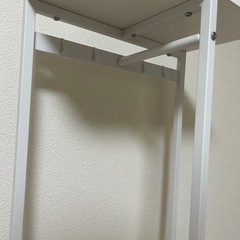 コンパクト収納 ハンガーラック LOWYAの画像