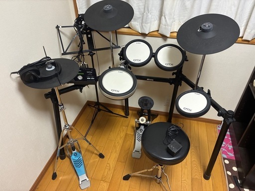 ヤマハ電子ドラム　DTX502フルセット
