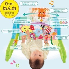 ピープル うちの赤ちゃん世界一 全身の知育 メリー&ジム ベビージム 0ヶ月の画像