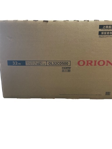 2024年製超極美品！オリオン　ORION OL32CD500 32型　テレビ 2024年製超極美品！オリオン ORION OL32CD500 32型 テレビ