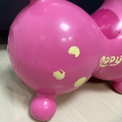 子供 おもちゃ 乗用玩具 ロディ ピンク バランスボール 
の画像