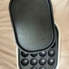ミニホットプレート たこ焼き器の画像