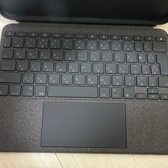 【中古】Logicool iPad Air 10.9インチ 第5世代 第4世代 対応 トラックパッド付き キーボード一体型ケース Combo Touch iK1095GRAの画像