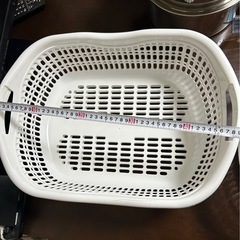 脱衣カゴ、収納カゴ
の画像