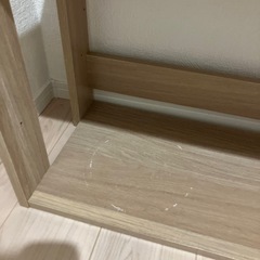 【募集中】【簡易清掃済み】アイリスオーヤマ　収納棚　北欧風　の画像