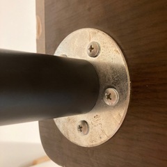 ローテーブル　ニトリ　ダークブラウンの画像