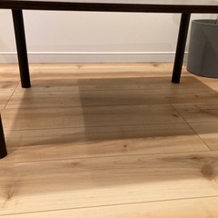 ローテーブル　ニトリ　ダークブラウンの画像