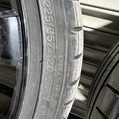 【値下げ】ESSEX EC20 4本 20インチ　ハイエース　200系 139.7　6穴 の画像