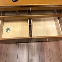 　値下げ不可。カリモク、テレビ台の画像