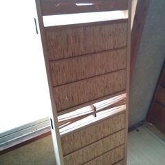 ★未使用品★御簾屏風　すだれびょうぶの画像