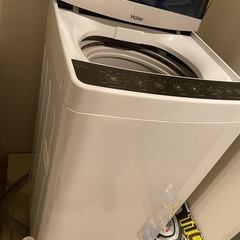 Haier 縦型洗濯機 5.5kg ホワイトの画像