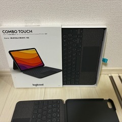 【新品】Logicool iPad Air 10.9インチ 第5世代 第4世代 対応 トラックパッド付き キーボード一体型ケース Combo Touch iK1095GRAの画像