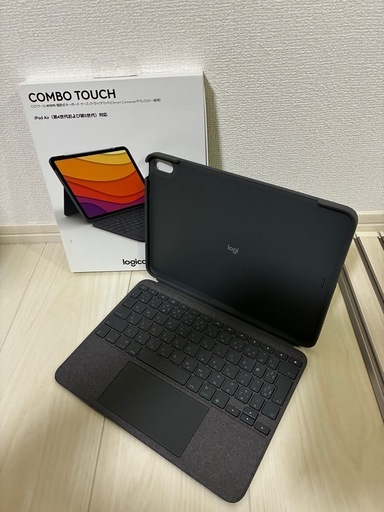 【新品】Logicool iPad Air 10.9インチ 第5世代 第4世代 対応 トラックパッド付き キーボード一体型ケース Combo Touch iK1095GRA