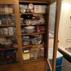 【期間限定無料出品】食器棚の画像