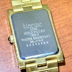 Klaeuse クローズ K24 999.9 ファッション 腕時計の画像