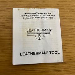 LEATHERMAN POCKET SURVIVAL TOOLの画像