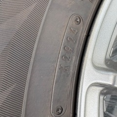 スタンドレスタイヤ　50
プリュス用　DUNLOP 2024年製の画像