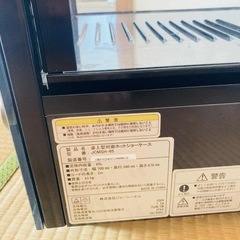 卓上型ホット ショーケース（ラウンド型） JCMSH-65 業務用の画像
