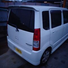 ☆スズキのワゴンRです。車検付きです。普通に走行できます。！の画像