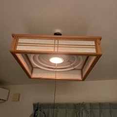 和風照明　6畳用　蛍光灯の画像