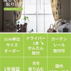 ブラインド(幅182高さ185)の画像