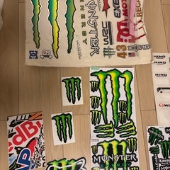 大幅値下げ！モンスター！レッドブル！ロックスター！ステッカーまとめ！の画像