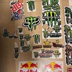 大幅値下げ！モンスター！レッドブル！ロックスター！ステッカーまとめ！の画像