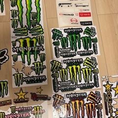 大幅値下げ！モンスター！レッドブル！ロックスター！ステッカーまとめ！の画像