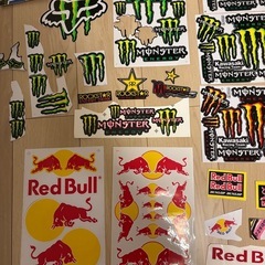 大幅値下げ！モンスター！レッドブル！ロックスター！ステッカーまとめ！の画像