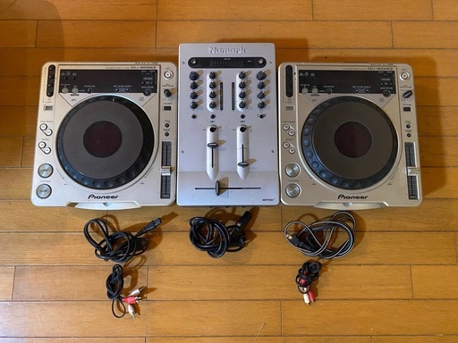 DJ CDJ + ミキサーセット