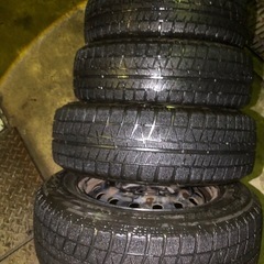 スタッドレス＆スチールホイールセットの画像