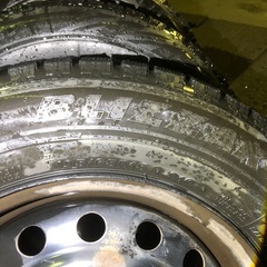 スタッドレス＆スチールホイールセットの画像