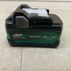 HiKOKI リチウムイオン電池 BSL 36A18X マルチボルト バッテリー 36V 2.5Ah 18V 5.0Ah② (D6623nyxYM)の画像