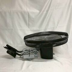 【北見市発】トラスコ TRUSCO Luft hafen 全閉式工場扇業務用扇風機 TFLHA-45W-BK 2019年製 黒 ⓶ (D6625mkmYM)の画像