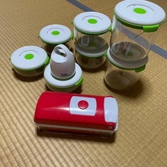 真空保存容器　　新品　フォーサ　　スライサーの画像