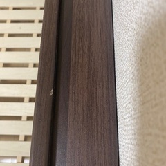 ダブルベッドフレーム（木製）の画像