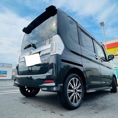 H25 ダイハツ　タントカスタム　X SA |2年車検コミ|Bluetoothの画像