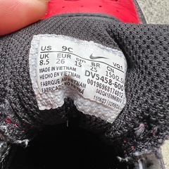 NIKE 子供 靴の画像