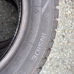 155/65R14 スタッドレスタイヤ4本セットの画像