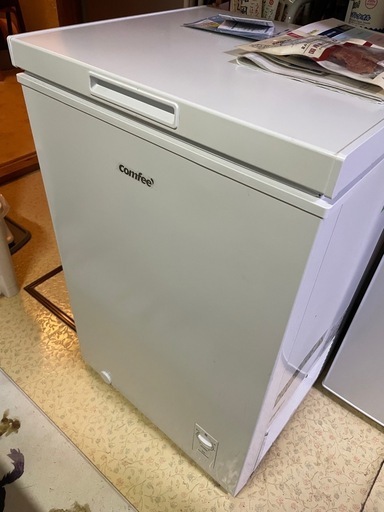 2023年 comfee 冷凍庫 ホワイトRCC100WH/E