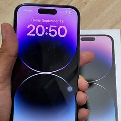 iPhone 14 Pro 256GB ディープパープル SIMフリーの画像